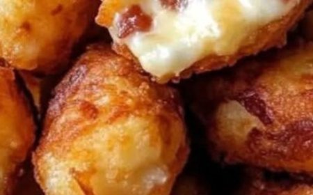 Bacon and Cheese-Stuffed Tater Tots
