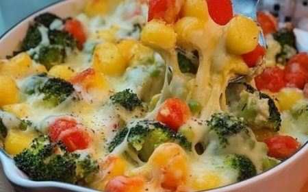 Cheesy Vegetable Casserole