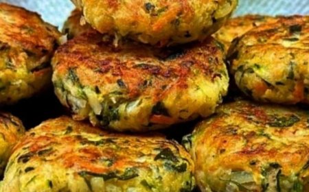 Recipe for Zucchini and Potato Patties