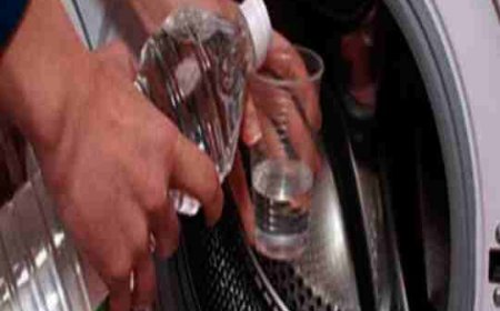 Yes, vinegar helps clean the washing machine thoroughly: here’s how to use it