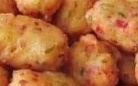 Beignets avec fromage de légumes