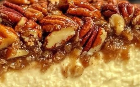 Pecan Cheesecake Squares Recipe