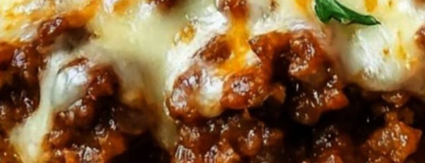 Cheesy Sloppy Joe Garlic Bread