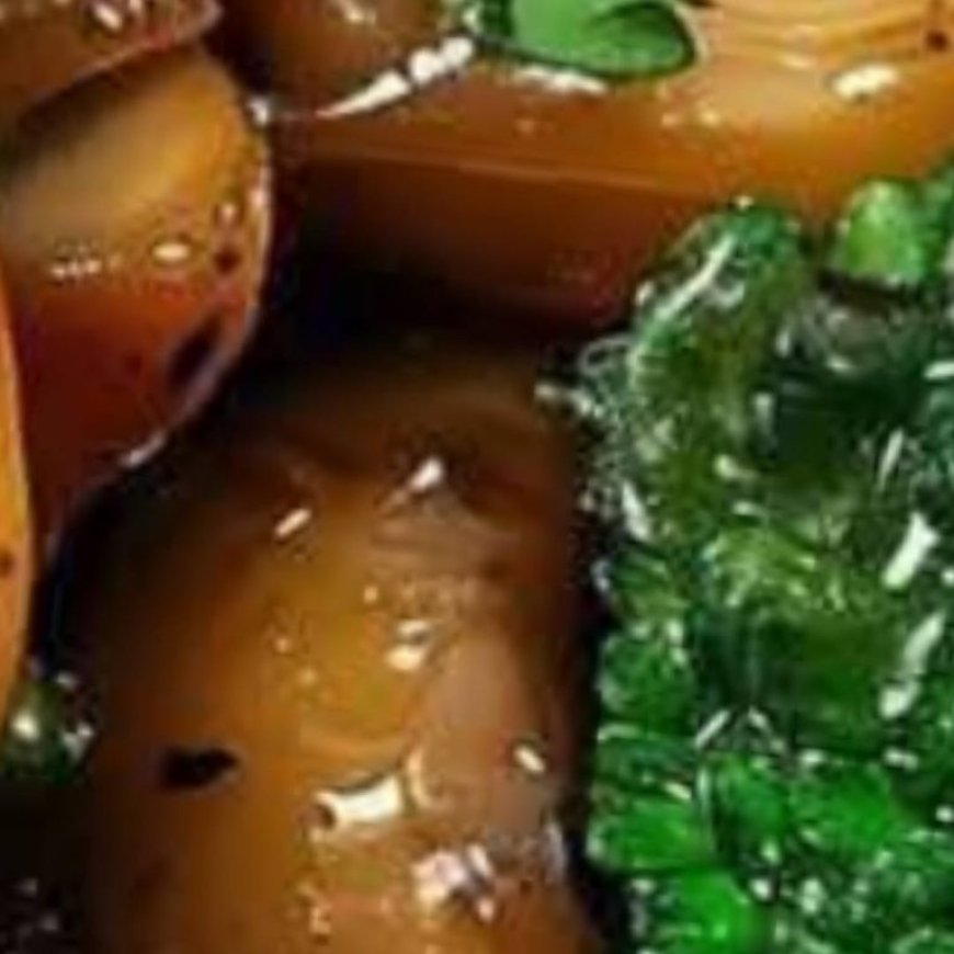 Garlic Mushrooms and Broccoli