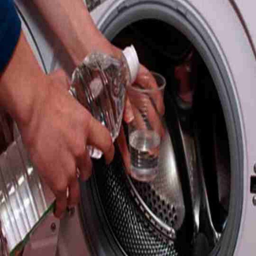 Yes, vinegar helps clean the washing machine thoroughly: here’s how to use it