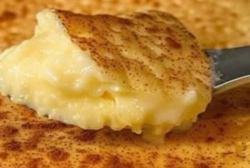Creamy Baked Rice Pudding with Cinnamon