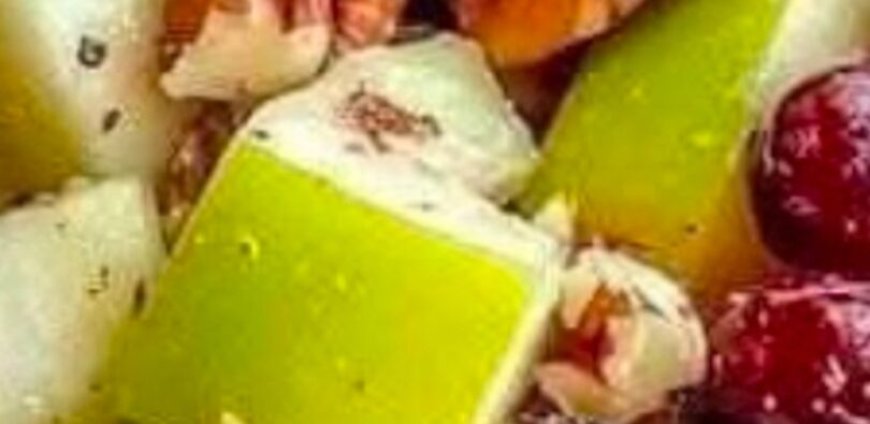 Fresh Apple Cranberry Pecan Salad