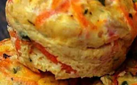 Vegetable Omelet Muffins for Kids Recipe
