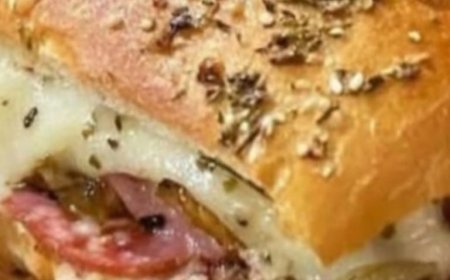 Giant Muffaletta Italian Sandwich