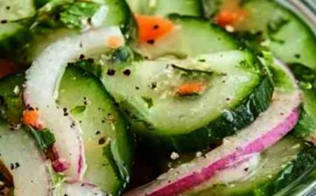 Pickled Cucumber Salad