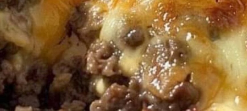 Low-Carb BaconCheeseburger Casserole