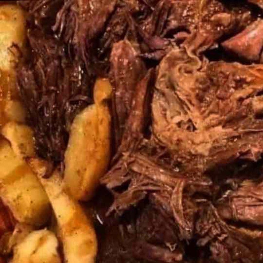 Roast Potatoes Carrots and Onions