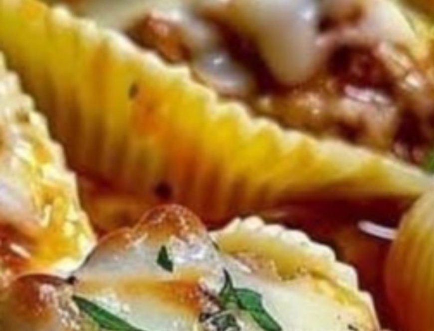 Creamy Ricotta Beef Stuffed Shells