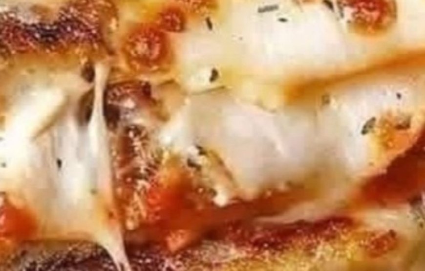 Chicken Parmesan grilled cheese