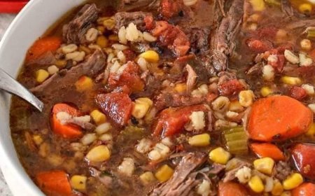 Beef Barley Soup