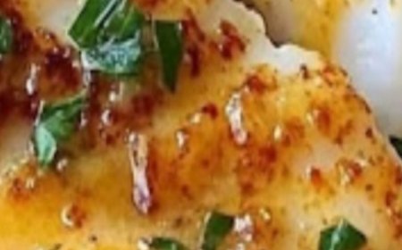 Pan-Fried Cod with Lemon Butter Sauce: A Restaurant-Quality Dish Made Simple