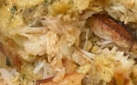 Crab Stuffed Cheddar Bay Biscuits with Lemon Butter