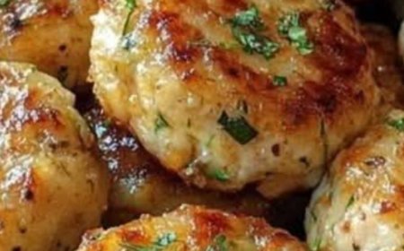 Air Fryer Chicken Rissoles