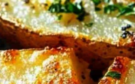 BEST EASY SHEET PAN SCORED POTATOES RECIPE