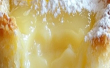 Baby Lemon Impossible Pies