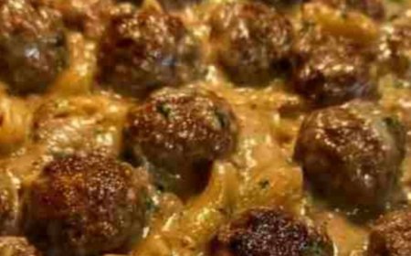 Swedish Meatballs Over Egg Noodles: Your New Favorite Comfort Classic