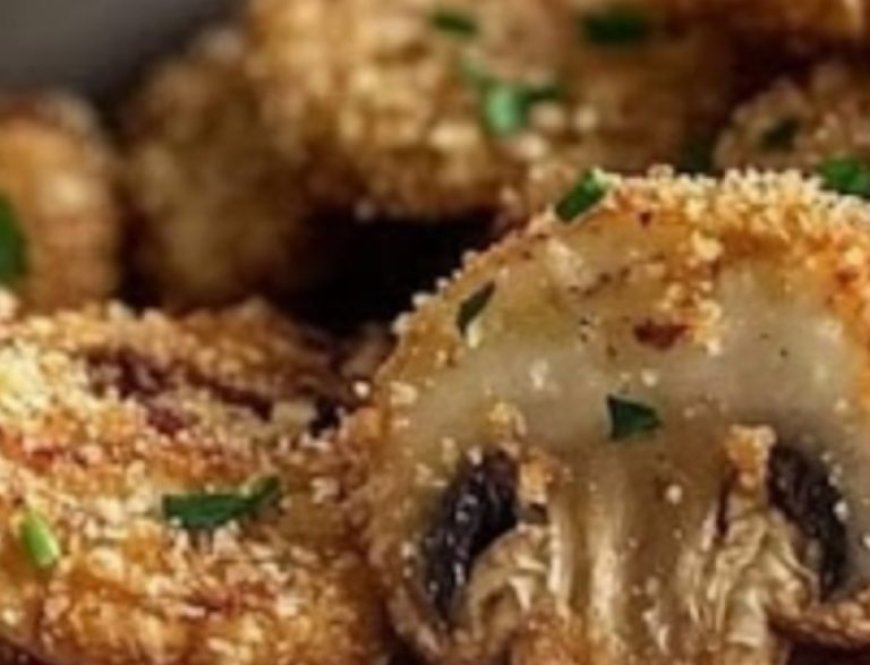 Crispy Garlic Mushroom Bites: A Flavor-Packed, Crunchy Snack You’ll Crave