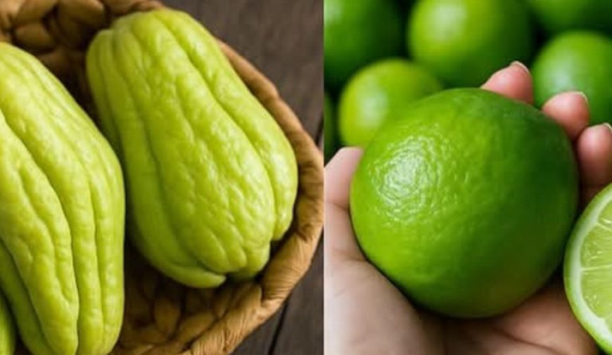 Chayote and Lemon: The Natural Duo That Replaces 5 Expensive Pills ????????
