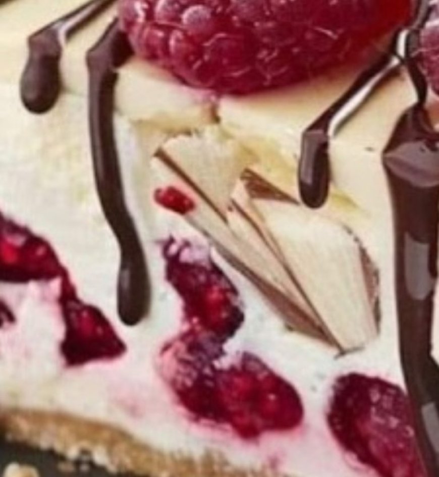 Decadent Raspberry Chocolate Cheesecake