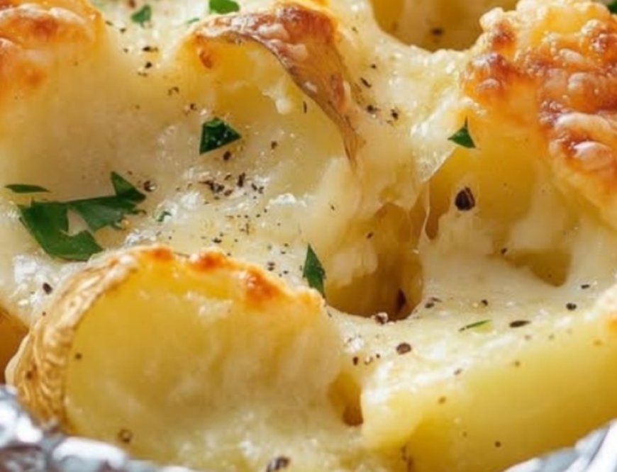 Parmesan Baked Potatoes
