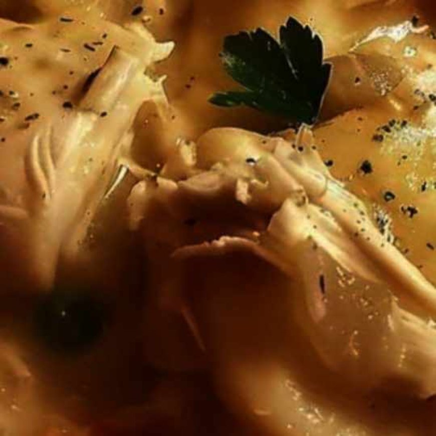 the chicken and dumplings