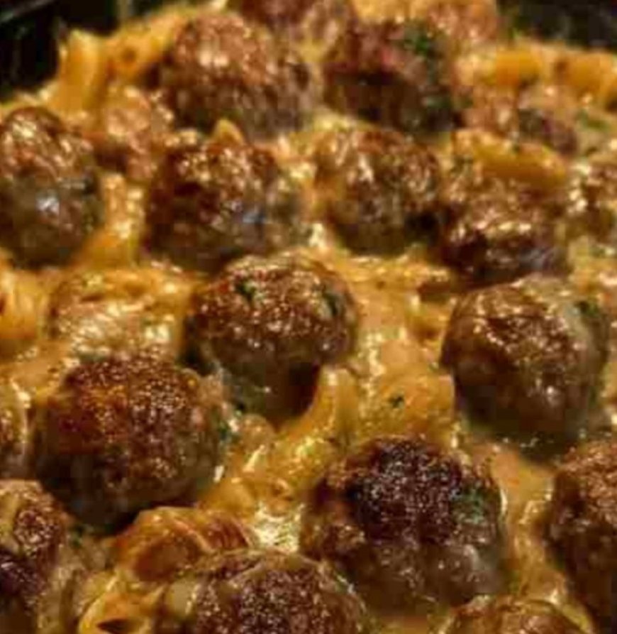 Swedish Meatballs Over Egg Noodles: Your New Favorite Comfort Classic