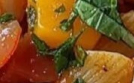 Pasta with Shrimp Salad