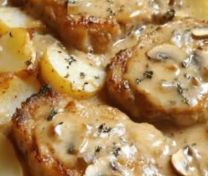 Creamy Ranch Pork Chops