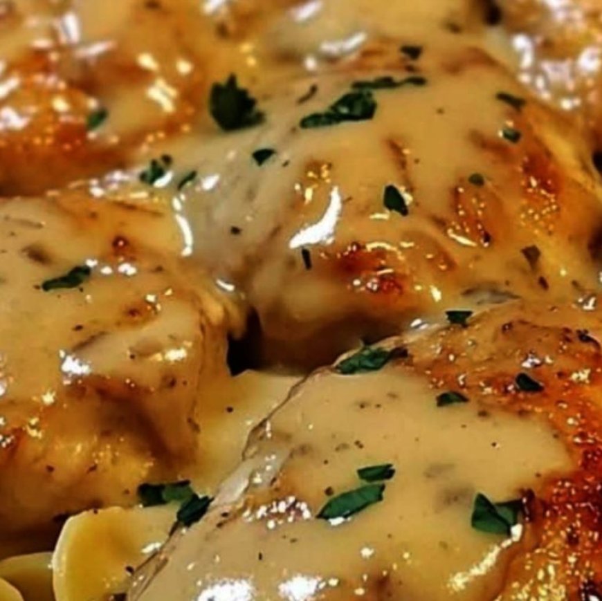 One-Pan Chicken with Buttered Noodles