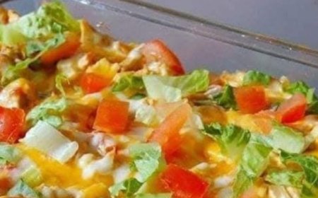 Walking Taco Casserole