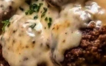 Amish Hamburger Steak Bake