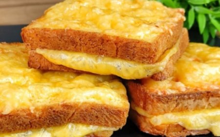 Air Fryer Grilled Ham and Cheese