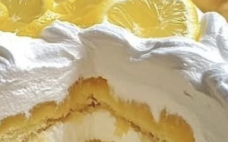 Lemon Cream Cheese Dump Cake