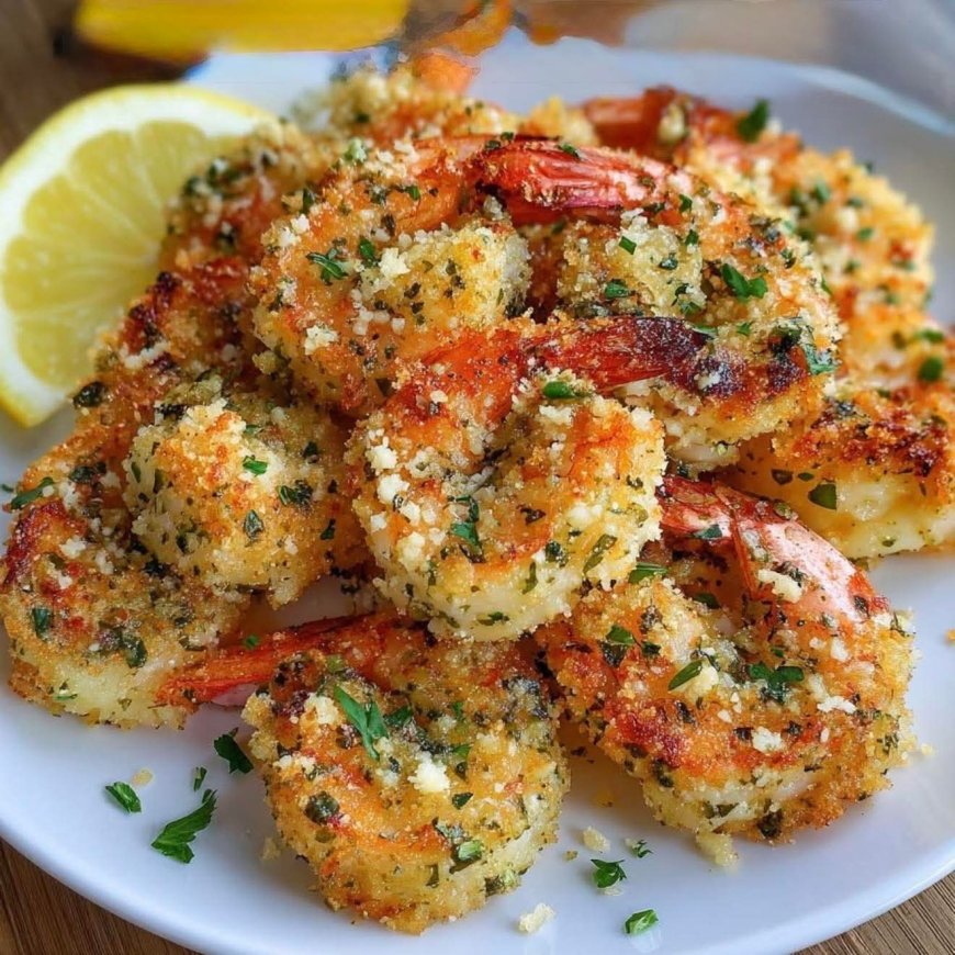 Air Fryer Garlic Parmesan Shrimp
