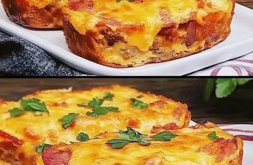Savory Ham and Cheese Bread Pudding: A Comfort Food Classic