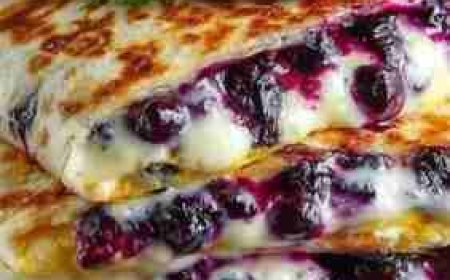 Blueberry Breakfast Quesadillas – A Sweet and Savory Morning Delight