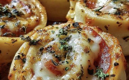 Cheesy Pizza Roll-Ups Recipe