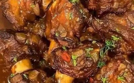 Braised Oxtail Recipe
