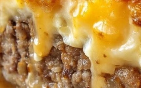 Mashed Potato And Meatloaf