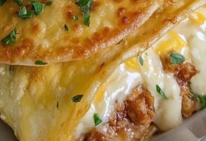 Loaded Cheesy Pocket Tacos Recipe