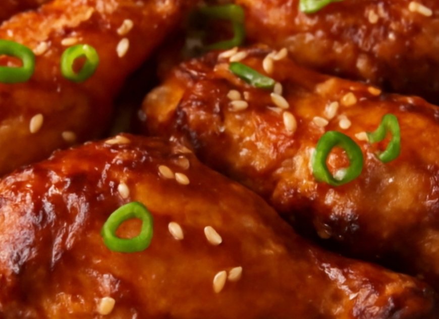 Air Fryer Chinese-Style Chicken Wings
