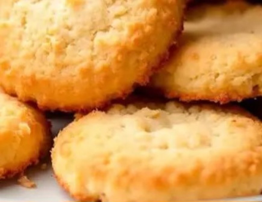 5-Minute Coconut Butter Cookies