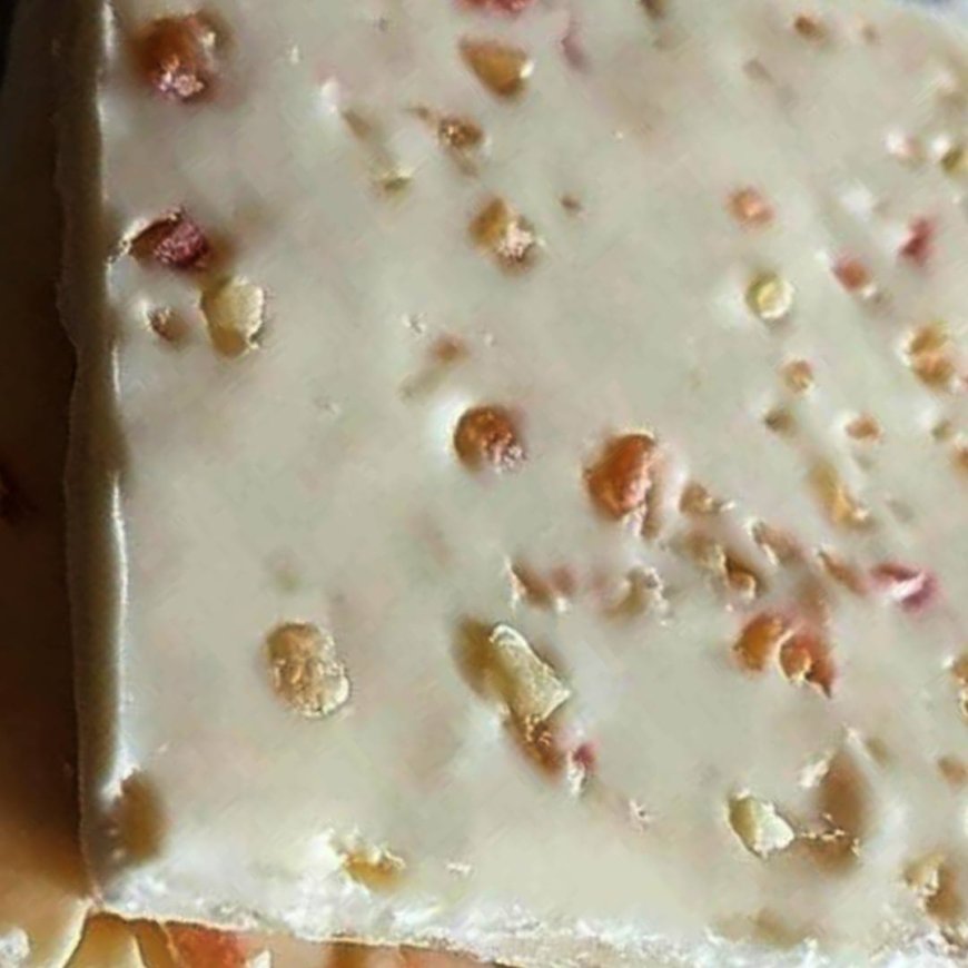 Four-Ingredient Nougat Bars – Easy, Chewy, and Festive