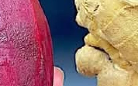 Natural bomb to cleanse the liver and blood vessels: beetroot and ginger