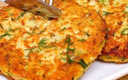 Crispy Parmesan Zucchini Potato Muffins